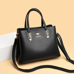 Vente directe d'usine, sacs à main rétro de luxe pour femmes, grande capacité, cuir PU, sac fourre-tout vintage, sac à bandoulière, sac de shopping pour femmes - Product Image 3