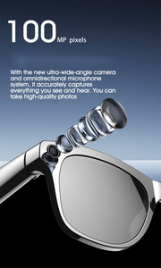 New Model XK pro3 Smart AI <b>Glasses</b> <b>with</b> 1.0MP Pixels <b>Camera</b> Photo Translation Object Recognition Ai Sunglasses - Product Image 6