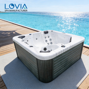 Vente directe - Spa Balboa pour 6 personnes - <span class=keywords><strong>Jacuzzi</strong></span> extérieur - Baignoire de luxe - Bain japonais - Idromassaggio Da Esterno - Product Image 1