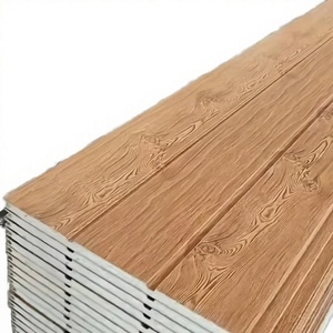 Panneaux sandwich métalliques isolants PIR écologiques, résistants à l'eau et au feu, pour chambre froide, atelier, salle à manger, extérieur, toiture préfabriquée - Product Image 4