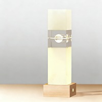Artisanat en cristal K9 avec base en bois et lumière LED, personnalisable, cérémonie de remise de prix, souvenir, décoration lumineuse créative, cadeau