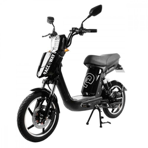 Skuter Listrik Bersertifikat EEC COC 48V 350W 25KM/JAM Pedal Assist Dewasa E Moped Motorbike Stok EU - Product Image 2