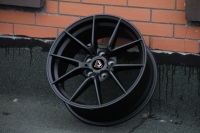 GPWLGZJ 18 19 Inch 5-112/120 Jantes en alliage d'aluminium moulé Jantes de voiture de tourisme noir satiné pour BMW M3 CS