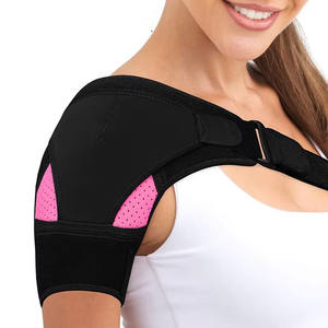 Penopang bahu Neoprene bernapas uniseks, dapat disesuaikan untuk Rotator Cuff Tendonitis AC sendi Bursitis penstabil nyeri - Product Image 1