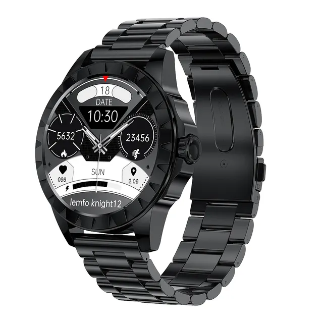 Lemfo Nieuwe Lemz Mtk2523d Amoled Scherm 454*454 300Mah Ppg + Ecg Smart Band Horloge Met Ble Call Muziek Telefoon Functie