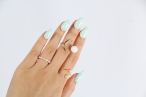 Uñas Postizas de Lujo, Cuadradas, Francesas, de ABS, Aspecto Natural, Personalizadas, al por Mayor - Product Image 2