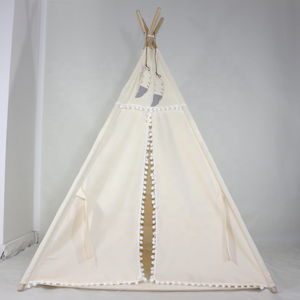 Tente de jeu en toile de coton pour enfants, vente en gros, économique, maison de haute qualité, jouet pour bébé, tente pour enfants indiens, <span class=keywords><strong>tipi</strong></span> - Product Image 2