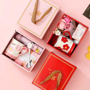 Ensemble cadeau de tasses et de gobelets en céramique créatifs pour anniversaire, mariage, fête d'entreprise, événements de renforcement d'équipe - Product Image 2