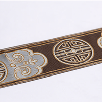 Ensemble de literie d'hôtel de luxe 100% coton, motif koi doré et ginkgo brodé, sangle de fixation, 4 pièces pour hôtel 5 étoiles, ensemble de housse de couette