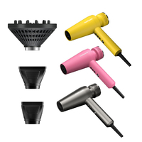 Sèche-cheveux magnétique FirePhoenix pour salon, ensemble de 3 accessoires, étui, 2000W, 110 000 tr/min, souffleur ionique électrique, usage domestique, coiffage