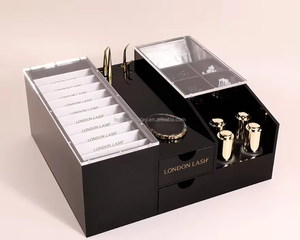 Espositore Personalizzato in Acrilico per Profumi e Cosmetici, Porta Trucchi e Ciglia con Logo, Cassetto in Plastica per Casa e Ufficio - Product Image 4