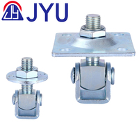 Charnière de portail battant en acier durable, insonorisée, télécommande, installation facile par vis, fonctionnalités de porte et fenêtre pliante, rotation de la base