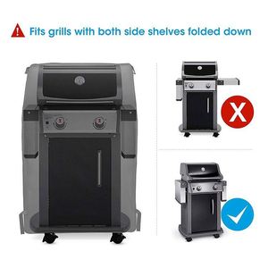 Funda para Parrilla de Gas de 2 Quemadores, Resistente al Agua, de 32 Pulgadas Cuadradas, para Espacios Pequeños, Resistente a la Decoloración, de Fábrica con Certificación BSCI - Product Image 2