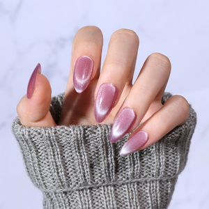 Venta al por Mayor Cajas <span class=keywords><strong>de</strong></span> Empaque OEM/ODM Nuevo Diseño <span class=keywords><strong>de</strong></span> Lujo para Arte <span class=keywords><strong>de</strong></span> <span class=keywords><strong>Uñas</strong></span> 30 Piezas <span class=keywords><strong>Uñas</strong></span> Postizas Acrílicas <span class=keywords><strong>de</strong></span> Cobertura Total Efecto Ojo <span class=keywords><strong>de</strong></span> Gato Rosa para Salón - Product Image 3