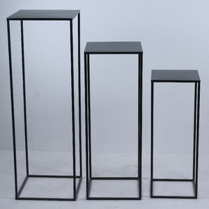 Support de <span class=keywords><strong>plante</strong></span> d'intérieur en métal, étagère à pot de fleurs en fer pour l'extérieur - Product Image 1