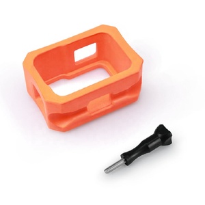 Takenoken Housse de protection pour surf Étui flottant orange <span class=keywords><strong>Go</strong></span> <span class=keywords><strong>Pro</strong></span> <span class=keywords><strong>Hero</strong></span> 10 <span class=keywords><strong>9</strong></span> Boîtier flottant noir <span class=keywords><strong>Accessoire</strong></span> EVA durable pour l'action - Product Image 2