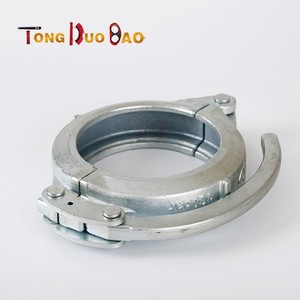 Collier de serrage rapide Schwing Putzmeister DN125mm 40Cr pour tuyau de pompe à béton <span class=keywords><strong>hydraulique</strong></span> avec pression de service de 130 bars pour la plomberie - Product Image 5