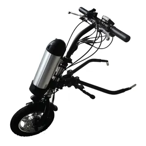 16in電気的に推進車椅子佛山48v 350ワットhandbike変換キット電動車椅子の価格インド