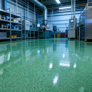 Revêtement de sol en résine époxy auto-nivelant à haute résistance aux rayures, couleurs sable, pour sols industriels intérieurs et extérieurs - Product Image 5