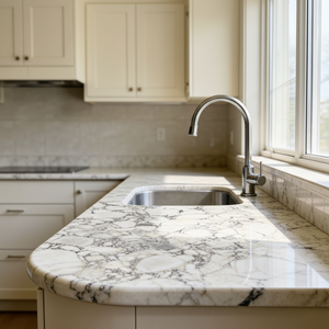 Mármol Calacatta Viola Moderno de Lujo, Losa Grande Pulida Blanca para Diseño de Apartamentos y Proyectos Gráficos - Product Image 1