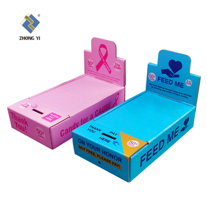 Boîte de charité d'honneur en carton d'affichage de boîte de sucette de bonbons personnalisée en vente en gros - Product Image 1