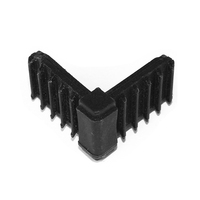 Connecteur d'angle Yonghui 5.5A pour fenêtre, barres d'espacement, raccordement direct, accessoires en plastique pour porte et verre isolant, étanche 5