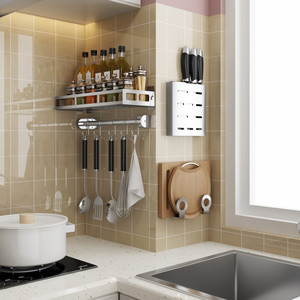 Kitchen Accessorizes Hanger Hooks Storage <strong>Rack</strong> Hanger Traditional Household Bathroom <strong>Wall</strong> Mounted <strong>Key</strong> Organizer Space Black - Product Image 6