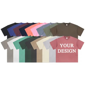 Factory Wholesale Custom Vintage Sublimation Promotional Printing Luxury Oversized T-shirt T-shirt