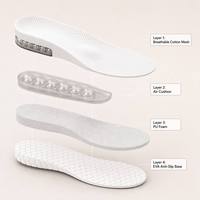 Semelles Confortables Rehaussantes pour Chaussures, 5CM, Respirantes, avec Coussin d'Air, pour Hommes et Femmes