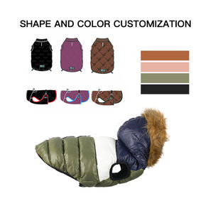 Fabricante al por mayor logotipo personalizado accesorios para mascotas perro abrigo de invierno - Product Image 4