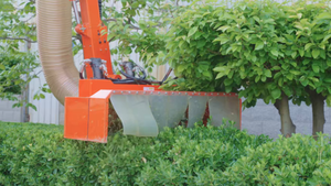 Taille-haie diesel monté sur tracteur avec ramassage des feuilles |   Machine de découpe hydraulique pour l'aménagement paysager et l'agriculture - Product Image 6