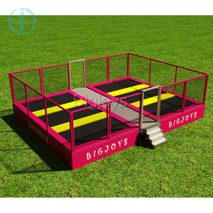 Parc de trampolines automatique pliable portable avec remorque, parc de trampolines de fête <span class=keywords><strong>foraine</strong></span> <span class=keywords><strong>à</strong></span> <span class=keywords><strong>vendre</strong></span> - Product Image 2