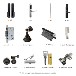 Belle apparence personnalisée de <span class=keywords><strong>haute</strong></span> qualité <span class=keywords><strong>en</strong></span> aluminium Durable panneau massif <span class=keywords><strong>entrée</strong></span> silencieuse <span class=keywords><strong>porte</strong></span> pivotante <span class=keywords><strong>d</strong></span>'<span class=keywords><strong>entrée</strong></span> principale externe - Product Image 4