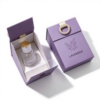 Caja de Regalo Magnética Triangular de Cartón Rígido para Perfume, Impresa a Color Personalizada