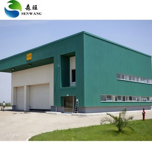La faible exigence en matière de fondation rend les entrepôts à structure métallique à assemblage rapide adaptés aux zones industrielles rurales. - Product Image 1