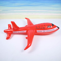 Jouet d'avion gonflable en PVC OEM 747, petit modèle 3D en vinyle souple pour décorations de fête d'enfants, divertissement sportif, cadeaux promotionnels