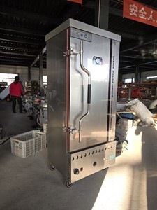 ตู้นึ่งข้าวแก๊สเชิงพาณิชย์ 12 ถาด สแตนเลส สำหรับโรงอาหารและร้านอาหาร - Product Image 5