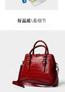 Bolso de Hombro Mini de Moda para Mujer, de Cuero Genuino, con Solapa a Cuadros, Estilo Casual, Bandolera - Product Image 6