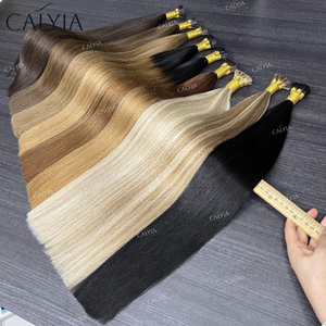 Commercio all'ingrosso 100% naturale crudo vergine capelli umani trama di alta qualità V U punta capelli umani extension <span class=keywords><strong>e</strong></span> parrucche Russian Hair extension - Product Image 2