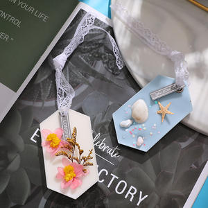 Tablet pewangi udara, Tablet fashion mewah lemari pakaian rumah parfum lilin bunga kering Tablet lilin mobil padat - Product Image 2