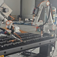 Machine de soudage au laser à fibre industrielle DREAMON 3 en 1 6KW/4.5KW/8KW/12KW, portable, avec moteur Cobot, boîte de vitesses PLC, 220V, garantie 1 an