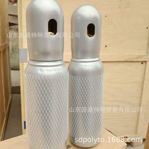 Bouteilles de dioxyde de carbone haute pression 8L 152mm en acier de qualité alimentaire, conteneurs de gaz certifiés DOT pour usage industriel, basse pression 15MPa - Product Image 3