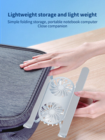 FOCUS Nouveauté Cadeau promotionnel Support d'ordinateur portable moderne en alliage d'aluminium et PVC imprimé en sérigraphie personnalisé, stable, léger, 6 positions