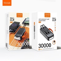 Batterie Li-Polymère 50000mAh, chargeur portable, grande capacité, charge rapide USB-C 22.5W, écran LED, vente en gros, usine