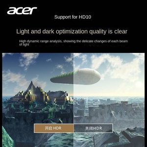 <span class=keywords><strong>Projecteur</strong></span> portable <span class=keywords><strong>Acer</strong></span> HE15 H6830BD E8600 E355DK P1557Ki AF620A MU629K 4200 lumens 1080P DLP avec haut-parleurs intégrés pour les entreprises - Product Image 3