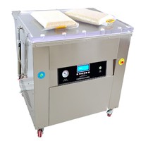 Machine à former des briques de riz sous vide DZ-770, fournie directement par le fabricant, pour l'emballage commercial des céréales et du riz.
