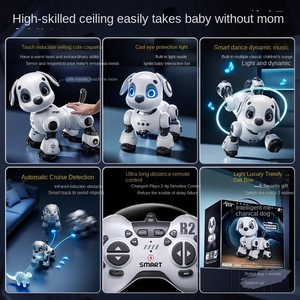 Perro Robot Inteligente, Juguete Educativo para Niños y Niñas de 1 a 3 Años, Control Remoto Eléctrico, Camina y Habla, Incluye Control Remoto - Product Image 5