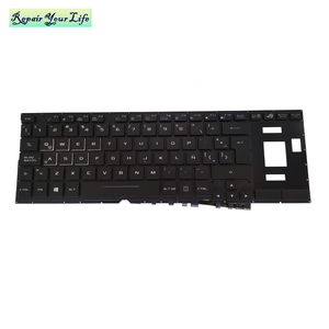 Hintergrund beleuchtung LA Latin Laptop-Tastatur für Asus ROG Zephyrus <span class=keywords><strong>GX501</strong></span> GX501VS GX501VSK GX501GI GX501VIK GX531GX Tastatur Neu Schwarz - Product Image 5
