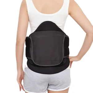 CE ISO Approved Orthopedic Clinic Consumable Strong Lumbar Waist Immobilization Traction Drawstring Free Size Brace Orthosis