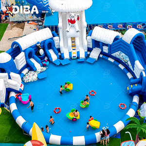 Parc <span class=keywords><strong>aquatique</strong></span> <span class=keywords><strong>gonflable</strong></span> à <span class=keywords><strong>prix</strong></span> d'usine, grande piscine bleue, parcs aquatiques pour parc <span class=keywords><strong>aquatique</strong></span> extérieur - Product Image 1